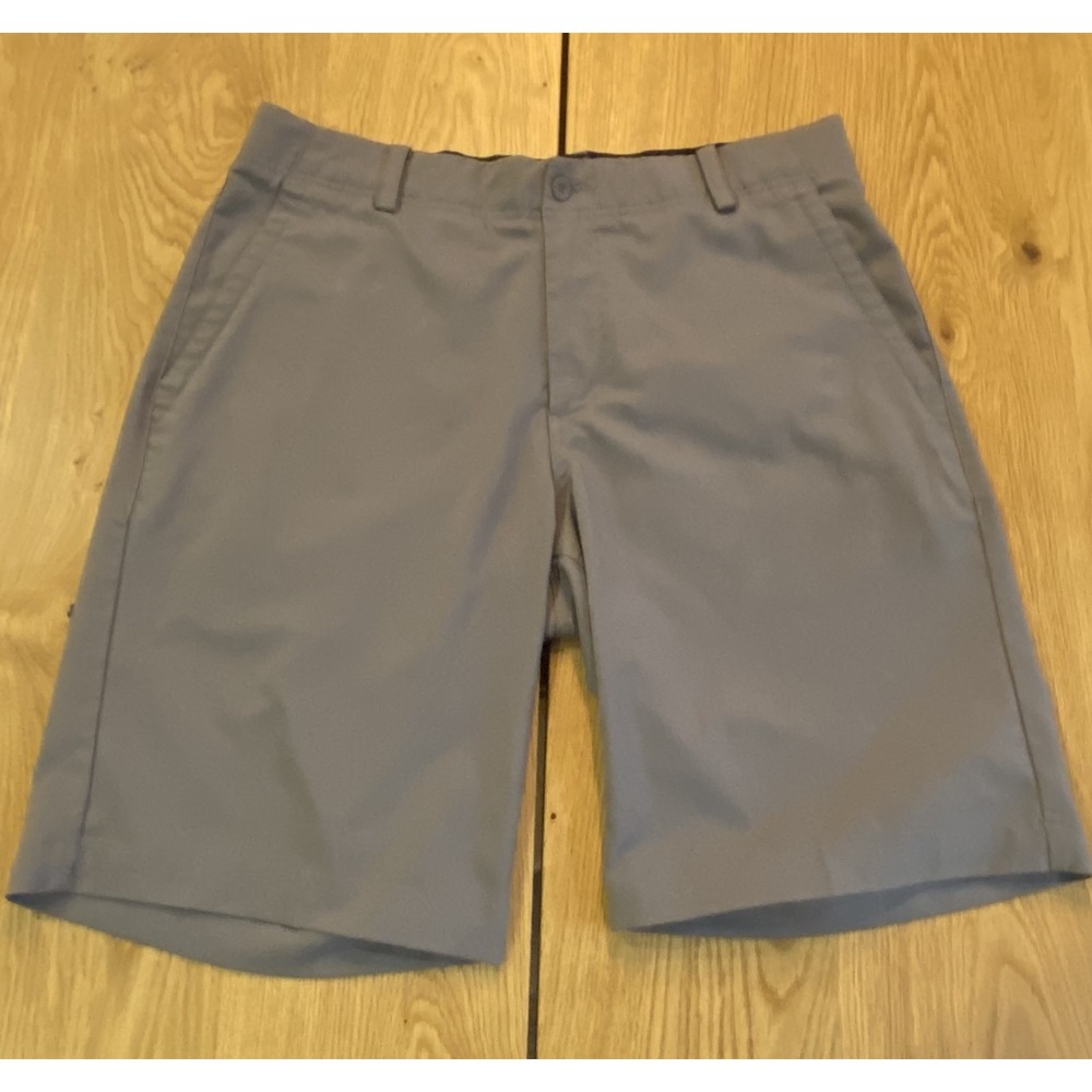 Nike Golf Shorts Mens 32 Gray Dri-FIT Tour Performance Flat Front Stretch